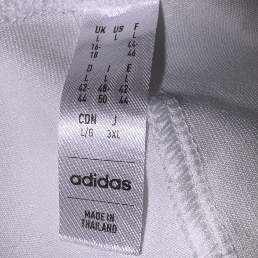 adidas Club Tennis Graphic Skirt White Skort Size L Built-In Shorts Athleisure - Picture 7 of 11